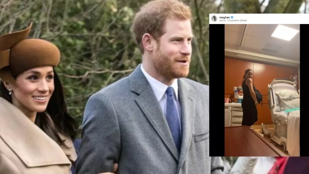 Meghan Markle pokazała prywatne wideo z porodówki. Jest na nim też Harry