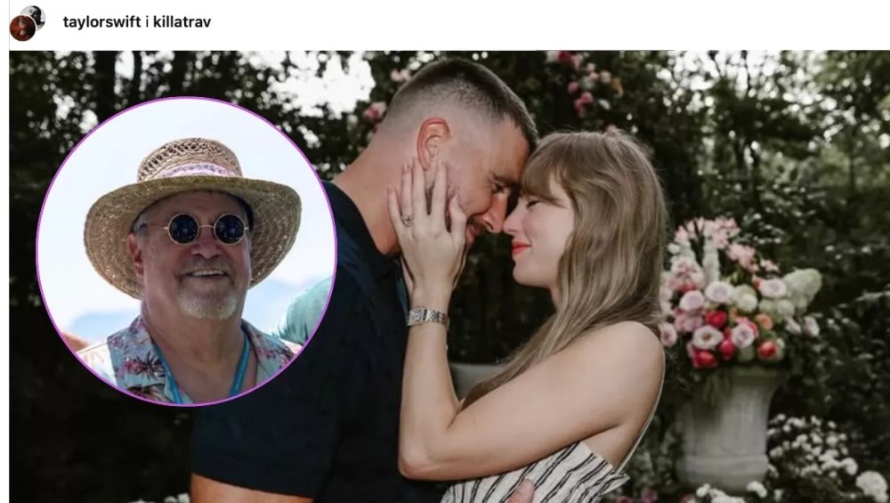 Ojciec Travisa Kelce zdradził, kiedy ten naprawdę oświadczył się Taylor Swift