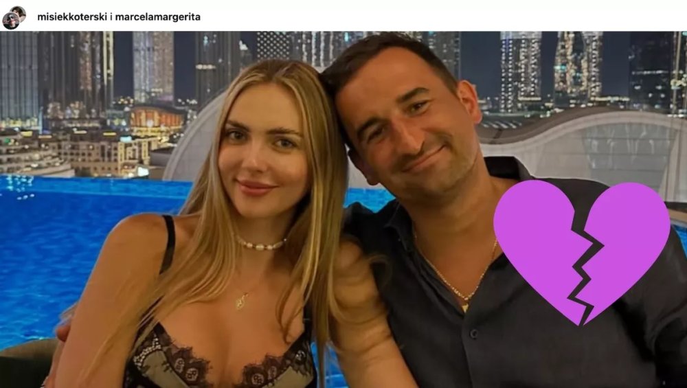 Misiek Koterski i Marcela Leszczak się rozstali? To ma być dowód