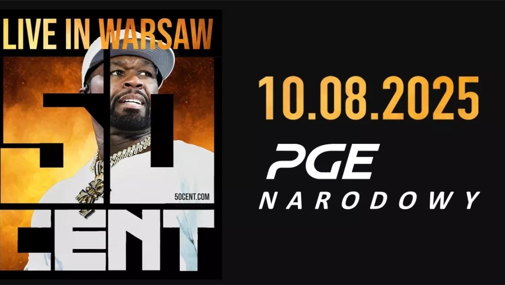 50 Cent & 2115 – koncert w Warszawie 2025 na PGE Narodowym. Co warto wiedzieć?