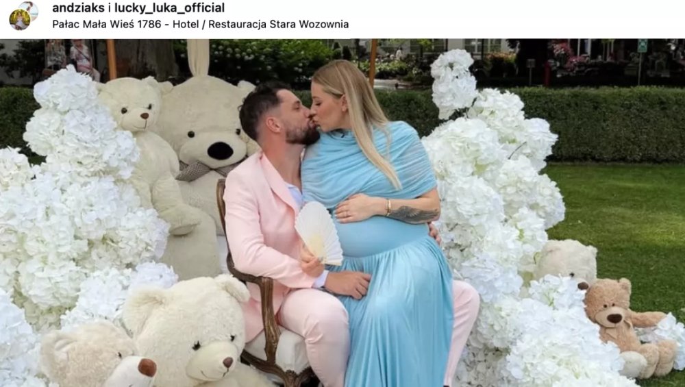 Andziaks i Luka ujawnili płeć dziecka. Tak wyglądało ich baby shower