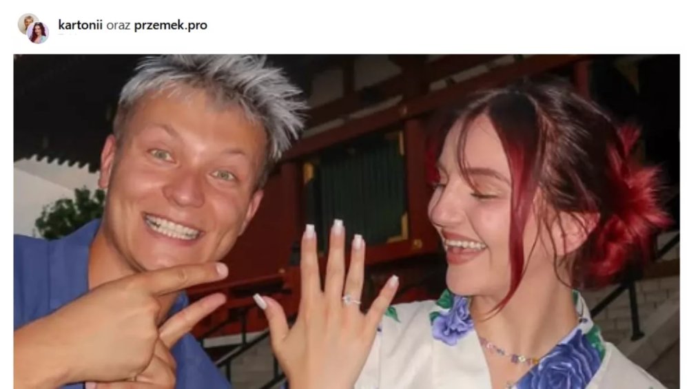 Przemek Pro oświadczył się Kartonii. Zrobił to w pięknym miejscu