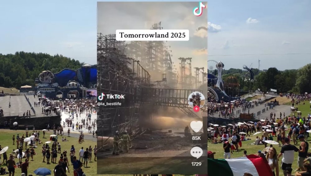Wiadomo co z Tomorrowlandem po spaleniu się sceny
