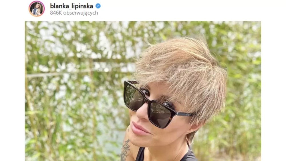 Blanka Lipińska przeszła kolejną metamorfozę. 'Jak Nick Carter"