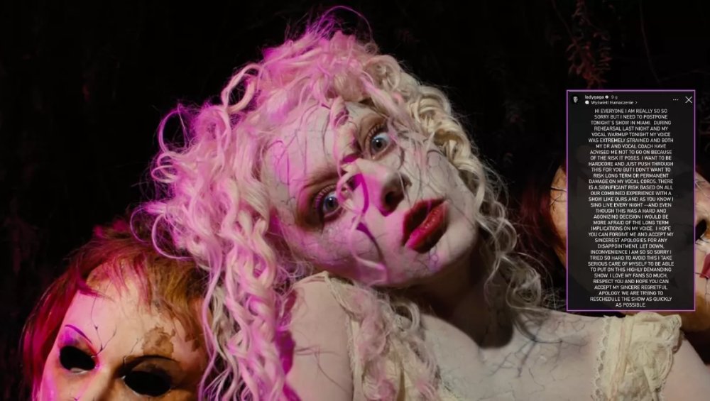 Lady Gaga odwołała koncert w ostatniej chwili. Co się stało?