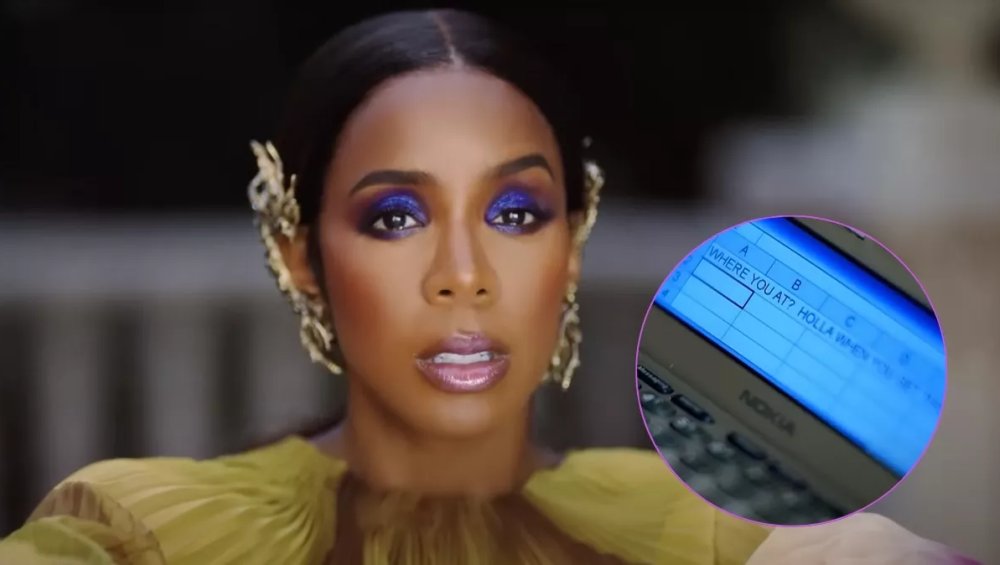 Dlaczego Kelly Rowland pisała SMS-y w Excelu w klipie do Dilemma? Prawda po latach wyszła na jaw