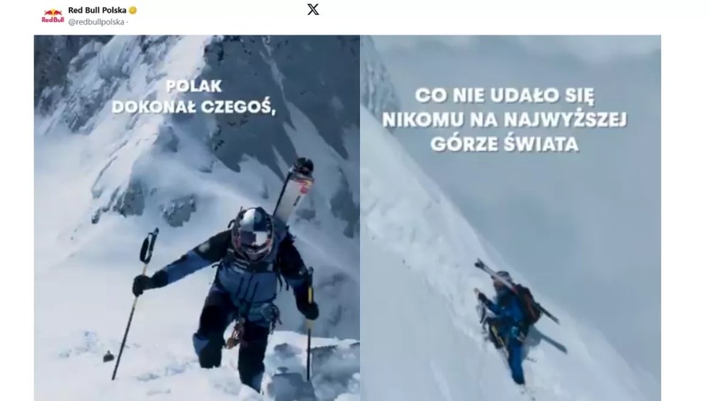 Polak zjechał z Everestu na nartach. To przejdzie do historii