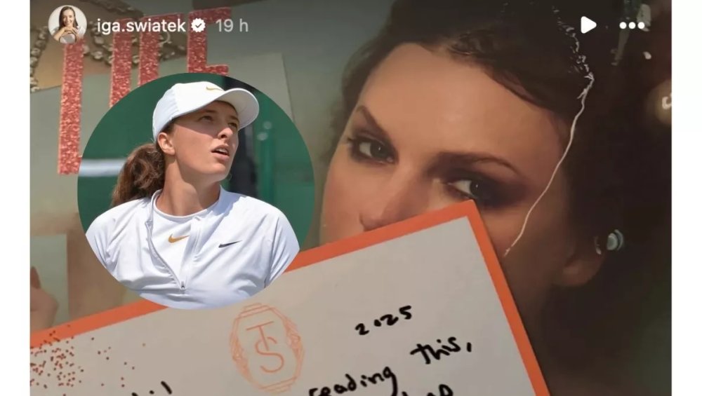 Iga Światek dostała kolejny list od Taylor Swift. Pokazała go publicznie
