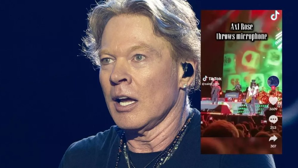 Axl Rose dostał szału podczas koncertu. Jest wideo