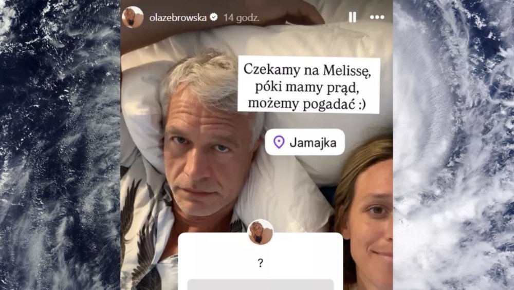 Michał i Aleksandra Żebrowscy nie mogą wylecieć z Jamajki. Nadchodzi huragan Michał i Aleksandra Żebrowscy nie mogą wylecieć z Jamajki. Nadchodzi huragan