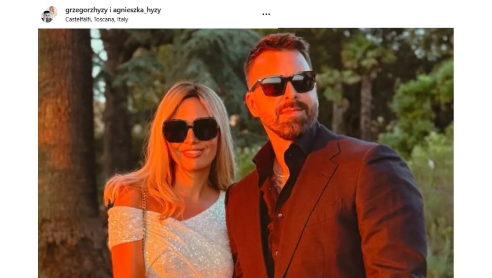 Agnieszka i Grzegorz Hyży ponownie stanęli na ślubnym kobiercu