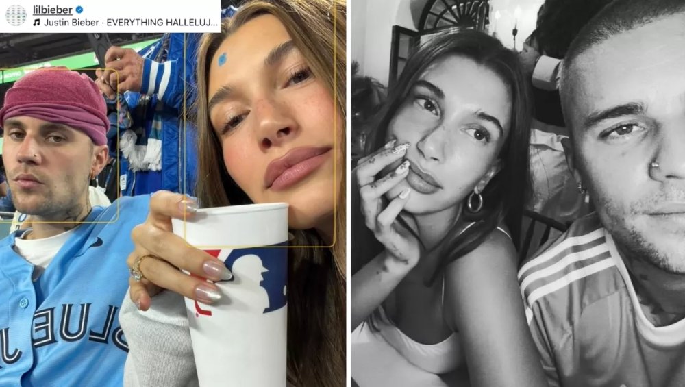 Justin Bieber i Hailey na romantycznych ujęciach z urodzin Kendall Jenner. Miłość kwitnie