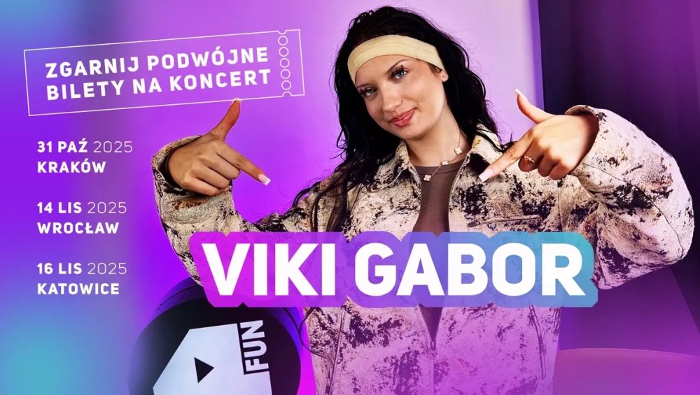 Wygraj bilety na wybrany koncert VIKI GABOR! [KONKURS]