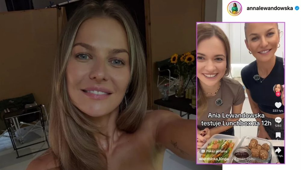Anna Lewandowska na TikToku polskiej influencerki. W komentarzach aż wrze