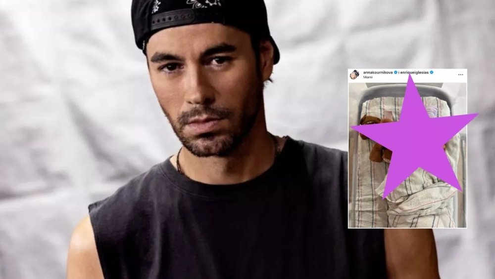 Enrique Inglesias po raz czwarty został ojcem. Anna Kurnikowa pokazała zdjęcie pociechy