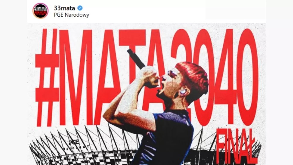 Mata z drugim koncertem na PGE Narodowym. Kiedy się odbędzie?