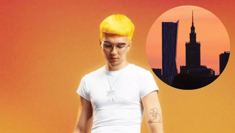 Głowa Maty pod Pałacem Kultury. Tak uczcił sukces