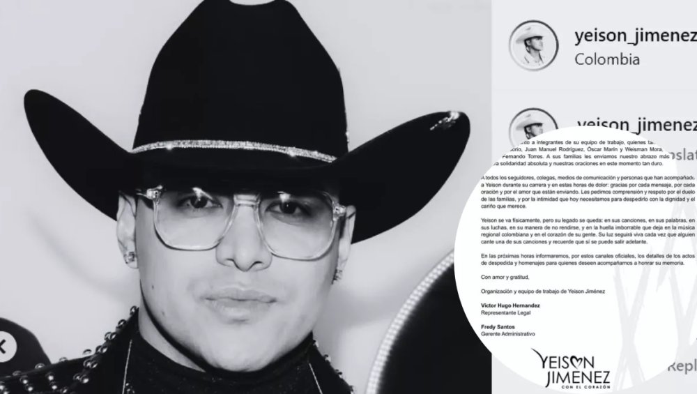 Yeison Jiménez nie żyje. Kolumbijski piosenkarz miał przewidzieć swoją śmierć w snach