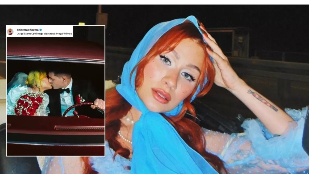 Dziarma wyszła za mąż. Wreszcie pokazała swojego męża