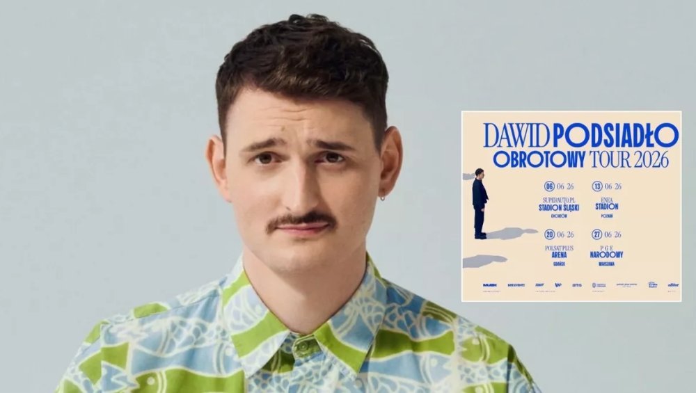 Dawid Podsiadło z dodatkowym koncertem na Obrotowy Tour 2026. Gdzie zagra?