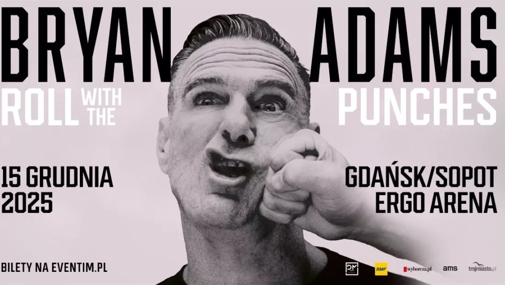Bryan Adams wraca do Polski! Drugi koncert 2025 już 15 grudnia