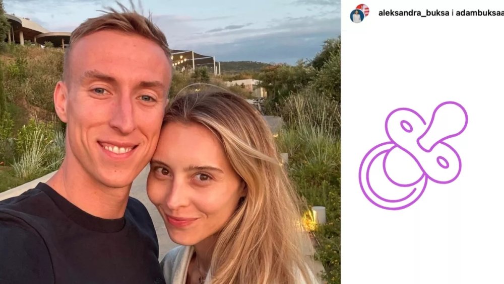 Adam Buksa zostanie tatą! Radosną nowinę przekazał wraz z żoną