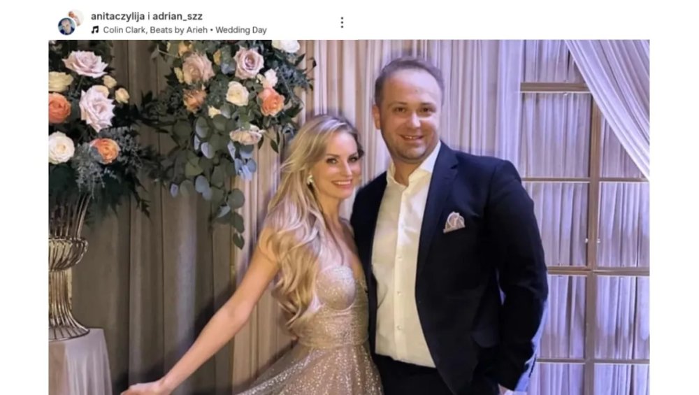 Adrian i Anita z ŚOPW wzięli ślub kościelny. Było pięknie