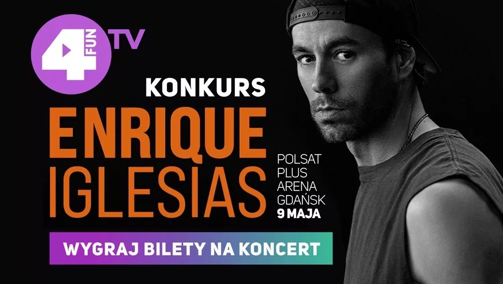 Poczuj latynoski rytm i wygraj bilety na koncert Enrique Iglesiasa!