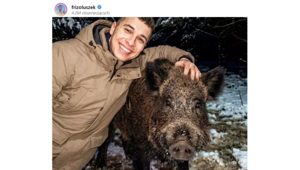 Friz nakręcił viralowy film z dzikami, a teraz wystawił TO na WOŚP