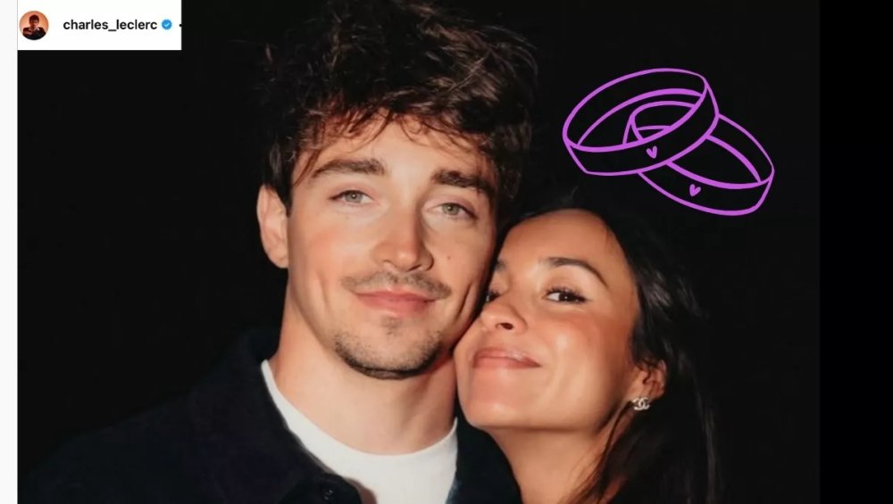 Charles Leclerc wziął ślub. Zrobił to tuż przed rozpoczęciem sezonu