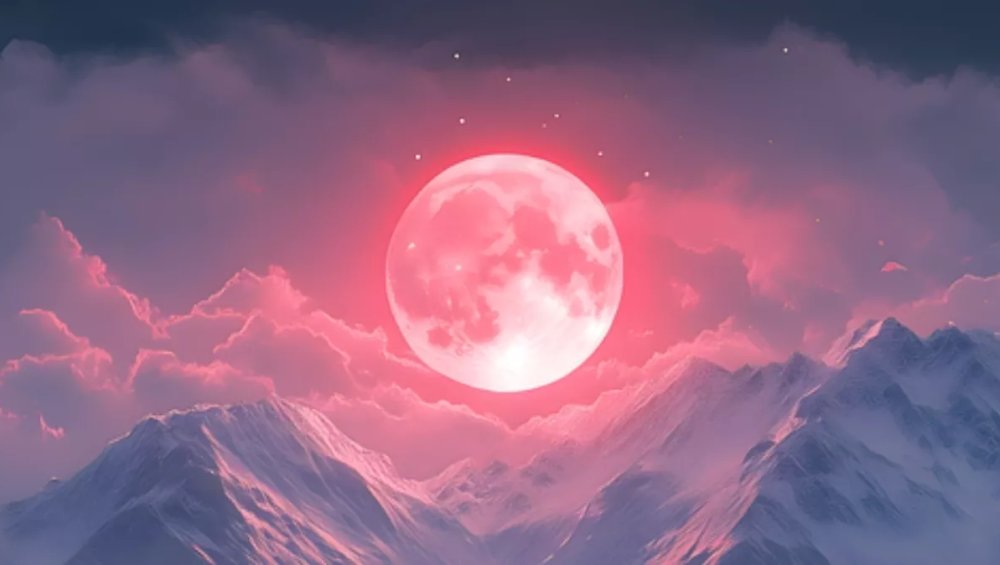 Pełnia w kwietniu. Kiedy oglądać Różowy Księżyc?