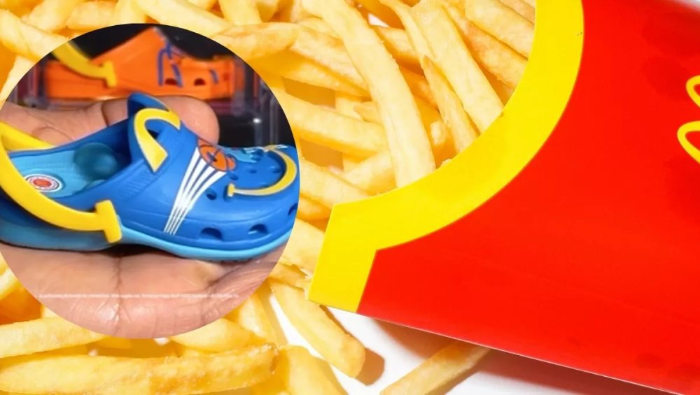 McDonald's: crocsy w Happy Meal. Na szczęście niepełnowymiarowe