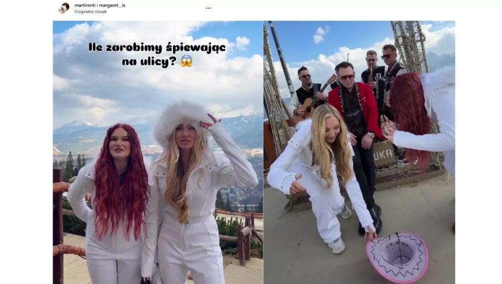 Martirenti i Margarita chciały zarobić śpiewając na ulicy. Tego się nie spodziewały