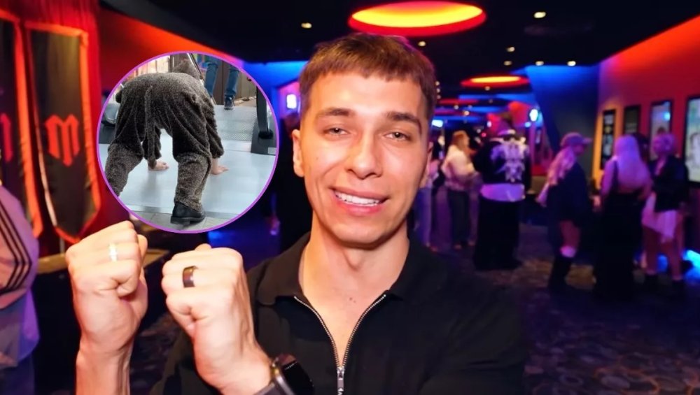 Friz przebrany za dzika zawitał do galerii handlowej. Internet oszalał