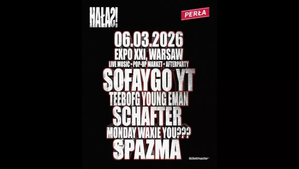 HAŁAS! w Warszawie 2026: line-up. Oni wystąpią w Polsce po raz pierwszy