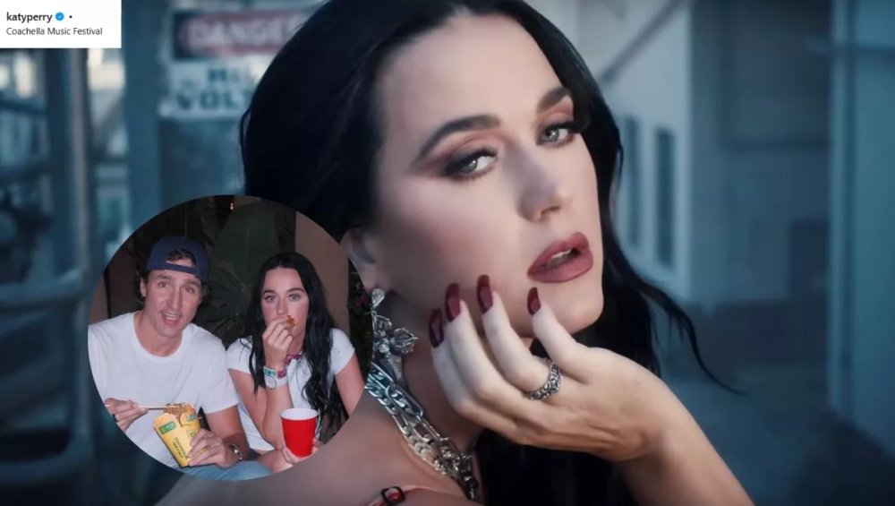 Katy Perry i Justin Trudeau razem na Coachelli. Są nagrania
