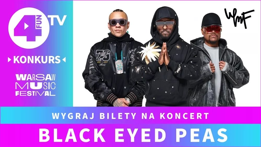 Odpowiedz na pytanie i wygraj dwa bilety na koncert Black Eyed Peas!