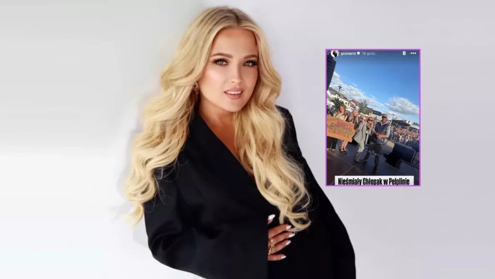 Gosia Andrzejewicz wystąpiła z bezdomnym, który wkroczył na scenę podczas jej koncertu. Jest wideo