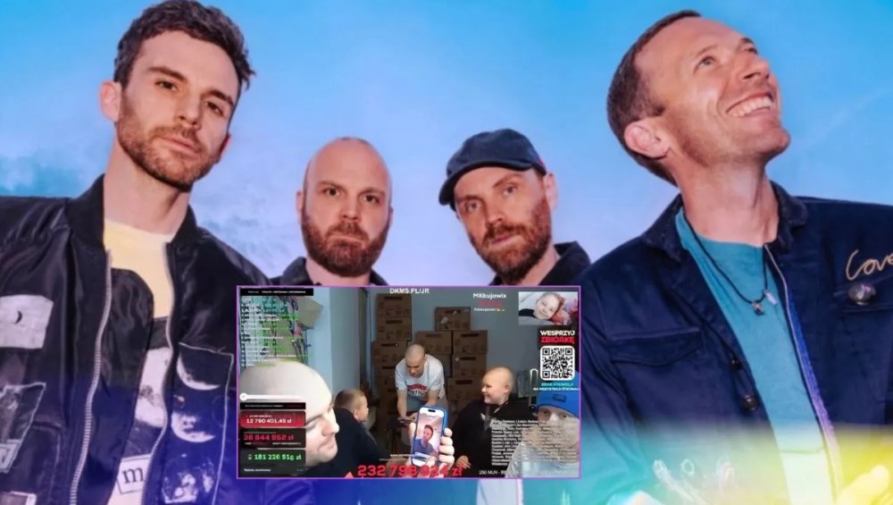 Chris Martin z Coldplay na streamie Łatwoganga. Co tam się wydarzyło