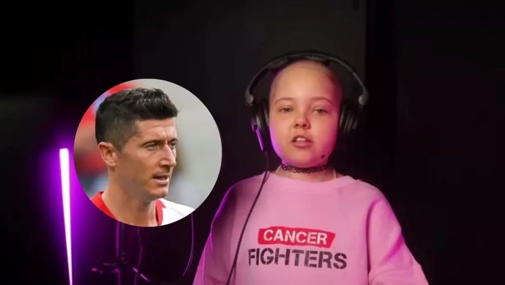 Robert Lewandowski spełni marzenie Mai Mecan z Cancer Fighters. To zadeklarował