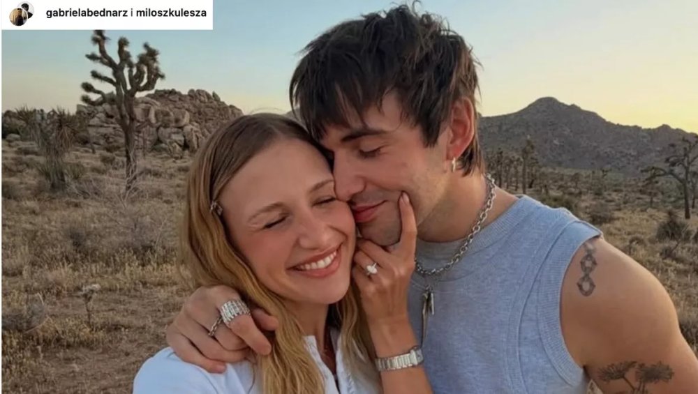 Gaba i Miłosz z DRE$$CODE zaręczyli się. Pokazali zdjęcia