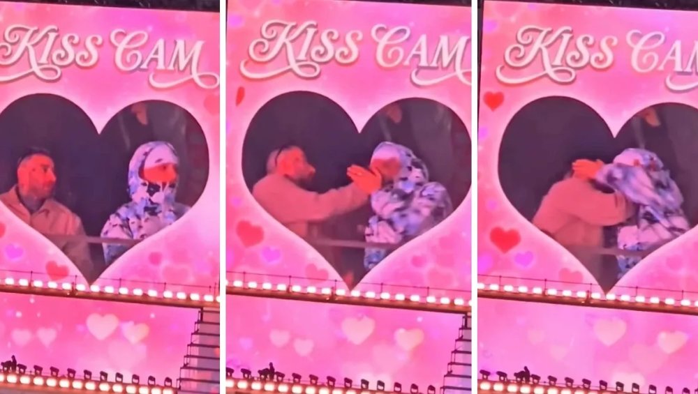 Quebonafide i Oki przyłapani na Kiss Cam. Pocałowali się na koncercie Maty