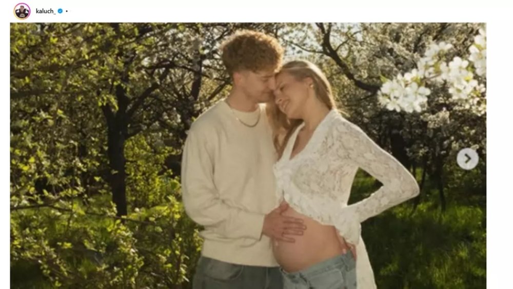 Kaluch i Wiktoria Kalińska poznali płeć dziecka. Pokazali kameralne gender reveal