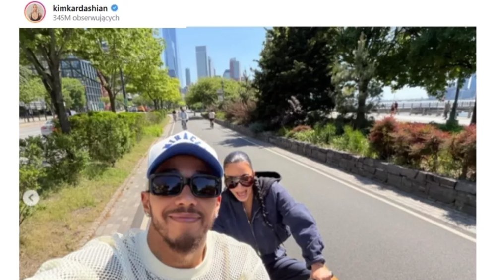 Lewis Hamilton oficjalnie ogłosił związek z Kim Kardashian. Słodko?