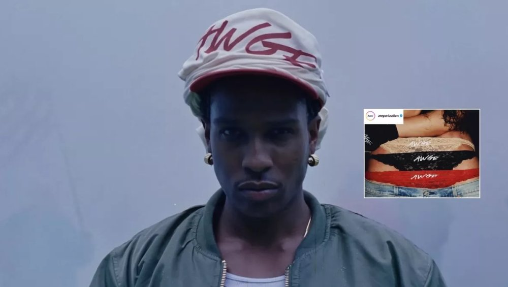 ASAP Rocky strollował internautów. Wypuścił własną kolekcję… stringów
