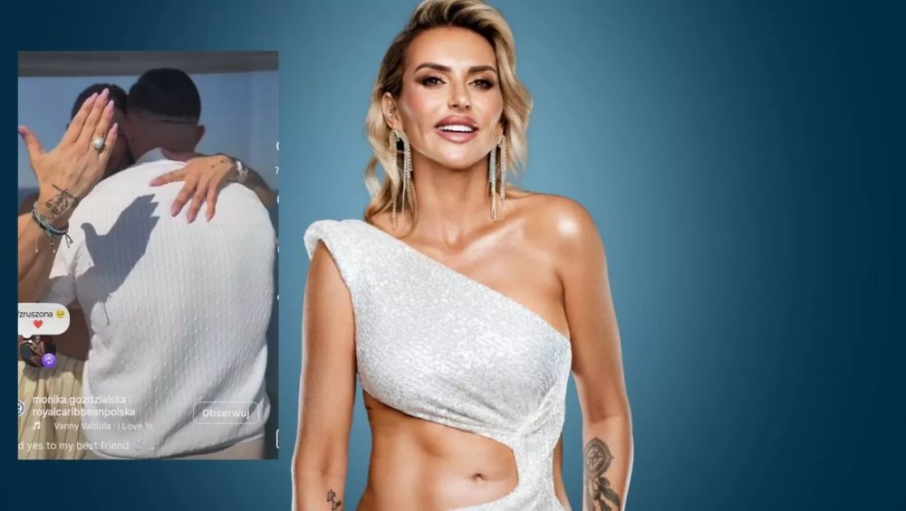 Monika Goździalska zaręczyła się. Pokazała pierścionek i romantyczne wideo