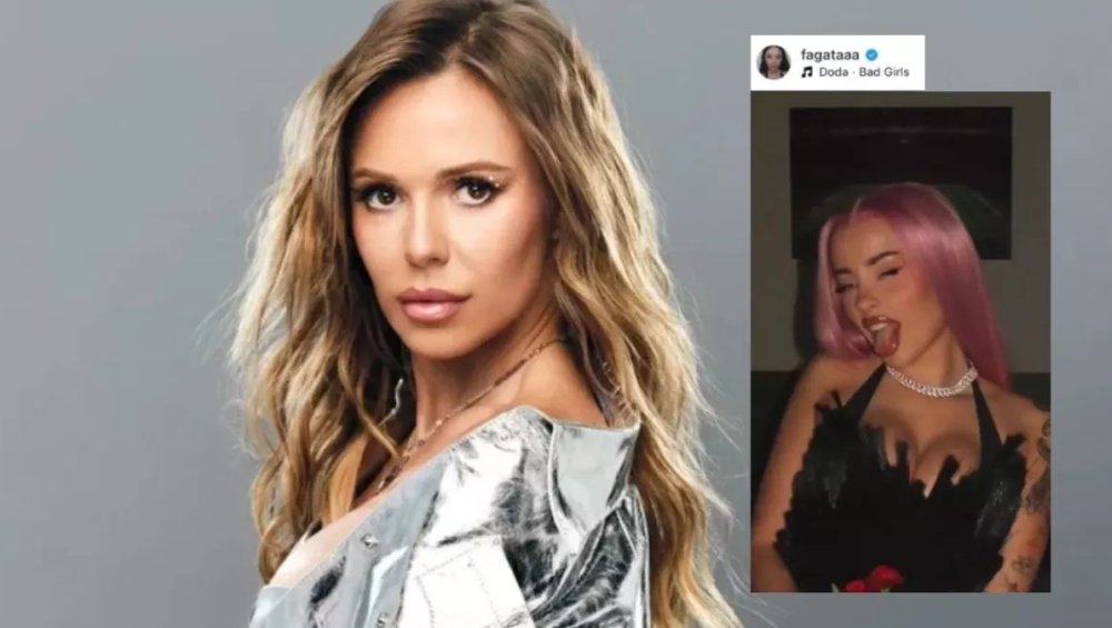 Doda śpiewa numer Bad girls w wersji z Fagatą. Pasuje jej taki rap?