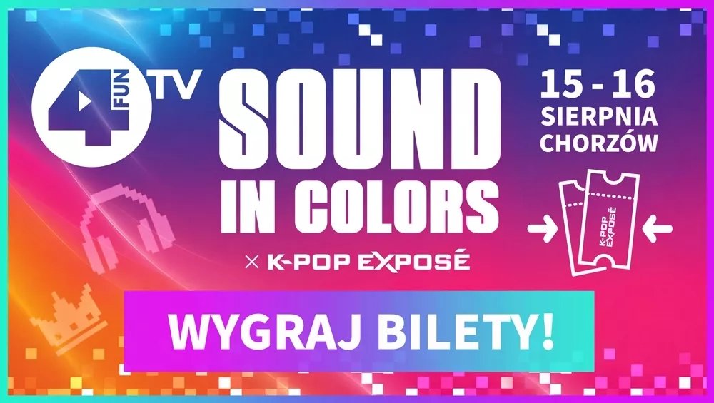 Wygraj bilety na Sound in Colors K-POP EXPOSÉ w Chorzowie!