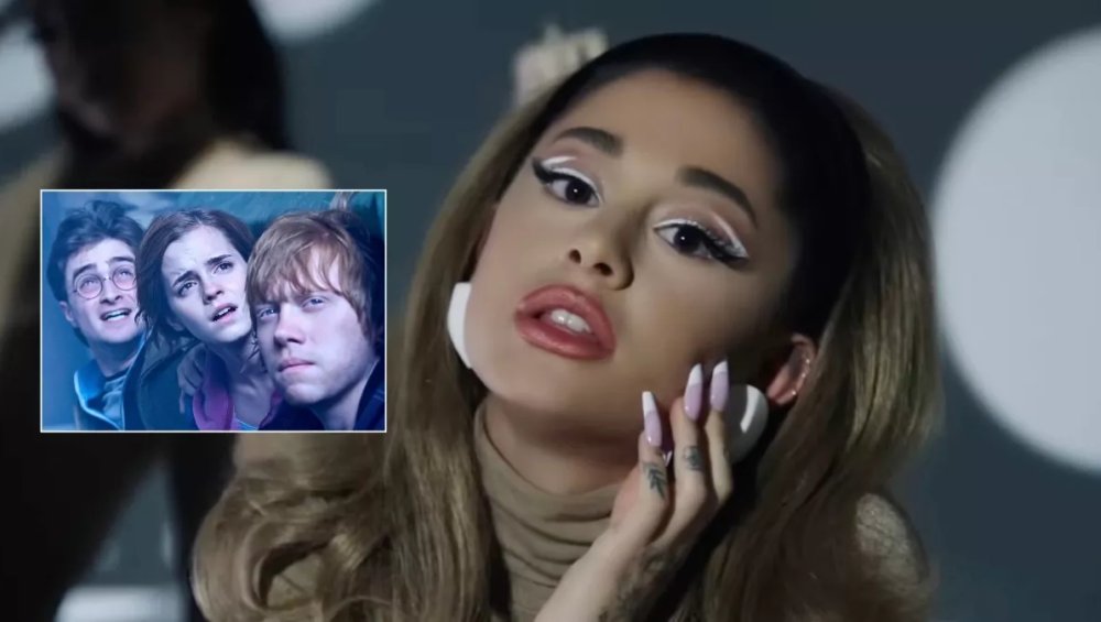 Ariana Grande naśladuje bohaterów Harry’ego Pottera. Wierne odwzorowanie?