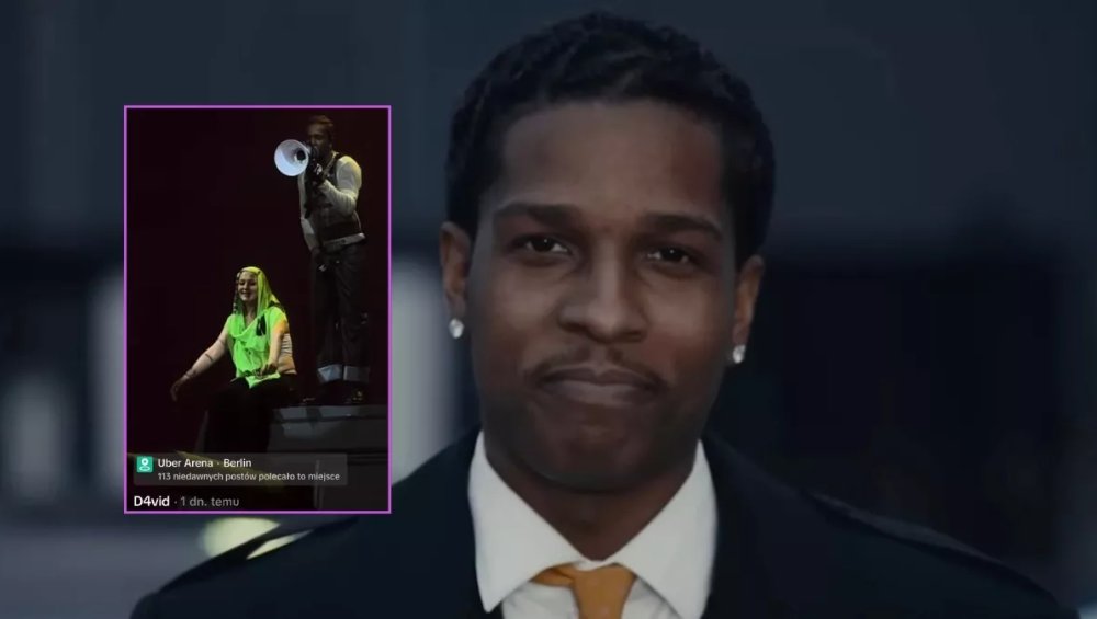 Polka na scenie z A$AP Rockym. Raper wyróżnił ją na oczach fanów